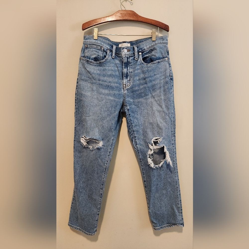 Like New Madewell Roadtripper Slim Boyfriend Jeans Size 29P